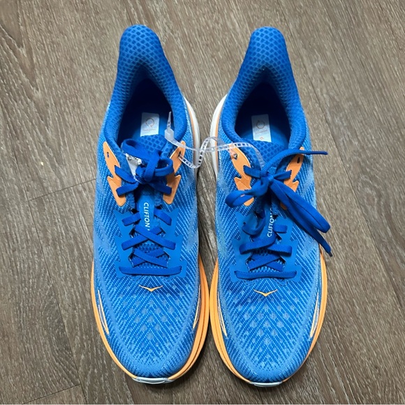 Hoka Mens Clifton 9 Running Shoe Sneaker Blue New Size 10 Blue - Picture 9 of 11